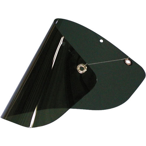 Visera de protección verde - GFKVI405 - Rudolf Uhlen GmbH - contra la radiación UV / contra productos químicos / resistente a las salpicaduras