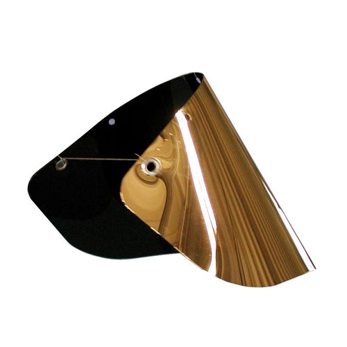 Visera de protección dorada - GFKVI001-6 - Rudolf Uhlen GmbH - contra la radiación UV / de alta temperatura / resistente a las salpicaduras