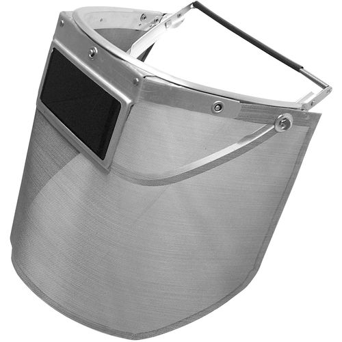 Visera de protección contra la radiación UV - BFKHI008 - Rudolf Uhlen GmbH - de malla metálica / de alta temperatura / resistente a las salpicaduras