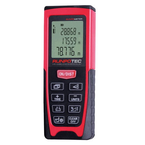 Telémetro láser - RM 80 - Runpotec GmbH - portátil / digital / con cálculo automático del volumen