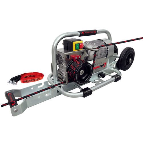 Malacate de tiro - CW 800 E - Runpotec GmbH - con motor brushless DC / para cable / de cuerda