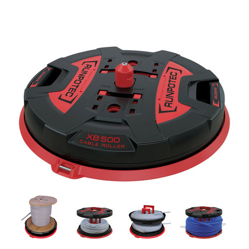 Enrollador-desenrollador para carretes - XB 500 - Runpotec GmbH - de cables / de tubo / manual