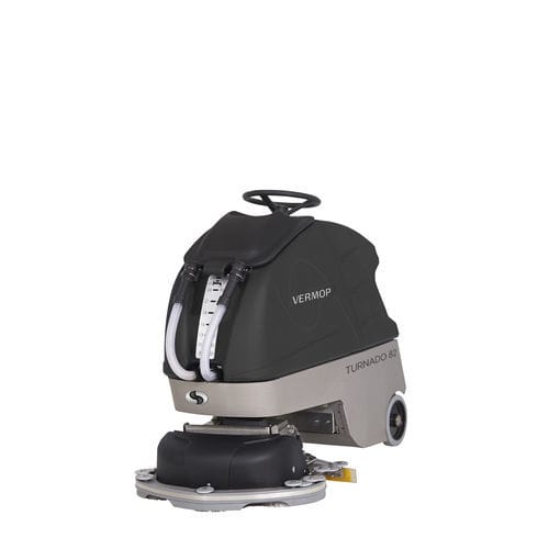 Fregadora con operador a pie - TURNADO 82 - Vermop Salmon GmbH - eléctrica / alimentada por batería / compacta