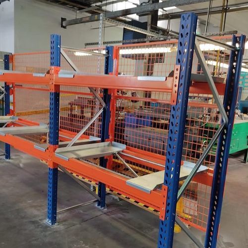 Sistema de estanterías con paleta - Logimax Polska Sp. z o.o. - para depósito de almacenamiento / a medida