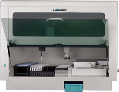 Puesto de trabajo para laboratorio - MELISA-1A - Labomiz Inc. - automático