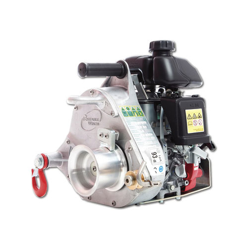 Cabrestante de alta velocidad - PCW5000-HS - PORTABLE WINCH CO. - con motor térmico / de tiro / portátil