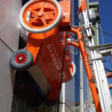 Robot de limpieza para almacén - MVM  - Robsys Europe GmbH - para edificios de gran altura