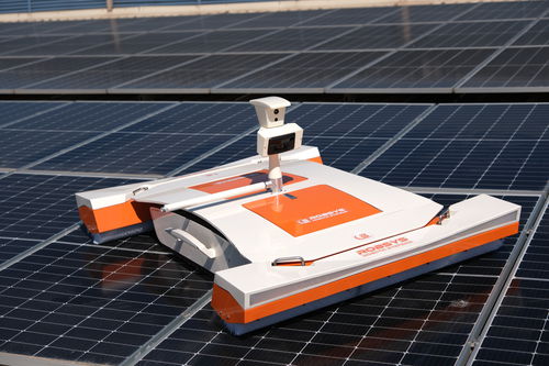 Robot de limpieza para panel solar - Robsys Europe GmbH - para limpieza en seco / para limpieza en húmedo / móvil