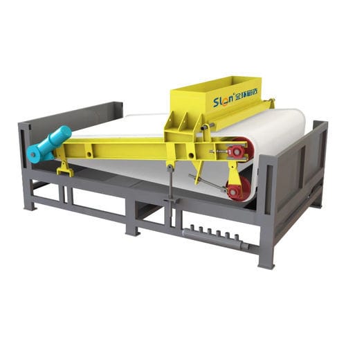 Separador de partículas - SPBC series - Slon Magnetic Separator Ltd. - de cinta magnética / para mineral / autolimpiante