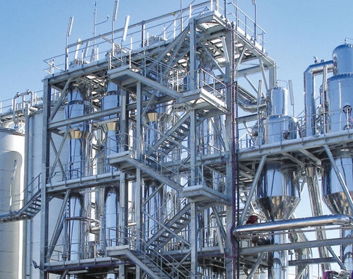 Evaporador de película cayente - Jiangsu Hanpu Mechanical Technology Co., Ltd. - de proceso / para la industria agroalimentaria