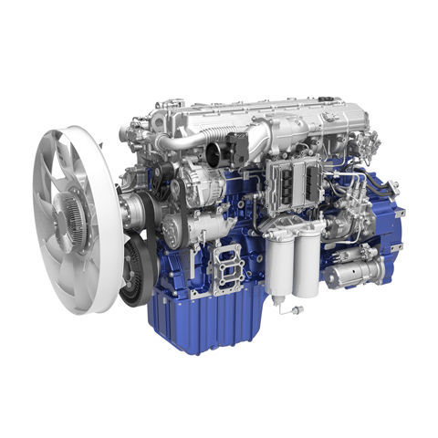 Motor diésel - WP8 series - Weichai Power Co., Ltd. - de 6 cilindros / turbo-intercooler / common-rail
