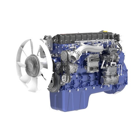 Motor diésel - WP10H series - Weichai Power Co., Ltd. - de 6 cilindros / turbo-intercooler / de riel común