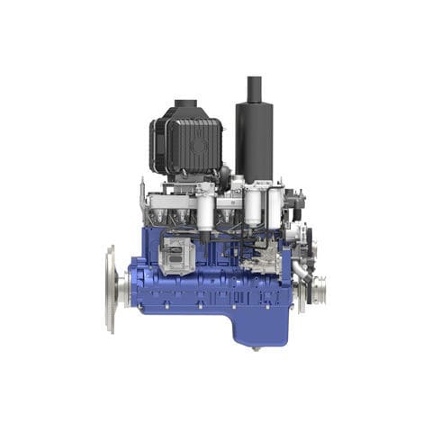 Motor diésel - WP12 series - Weichai Power Co., Ltd. - de 6 cilindros / turbo-intercooler / common-rail