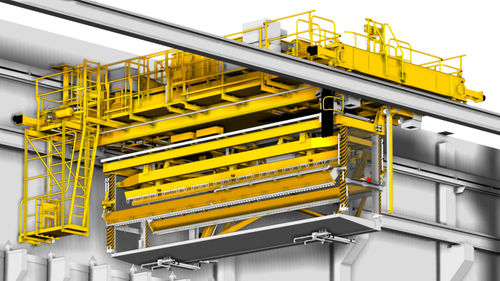 Puente grúa monorriel - Künz GmbH - a medida / automatizada / con asidero
