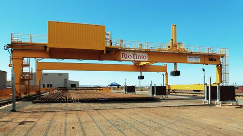 Pórtico para almacén - RMG - Künz GmbH - automatizado