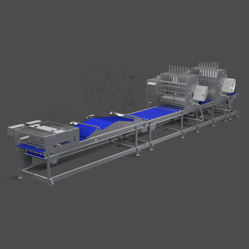 Línea de producción agroalimentaria para productos multicapa - STRATIMATIK - MTS srl - automática