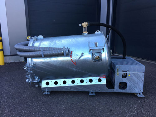 Grupo de aspiración fijo - S-VAC 2000 VA - Altro-Tec GbR - con bomba de vacío