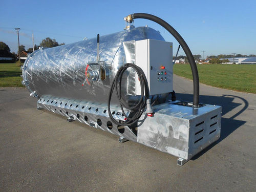 Grupo de aspiración fijo - S-VAC 5000 - Altro-Tec GbR - con bomba de vacío