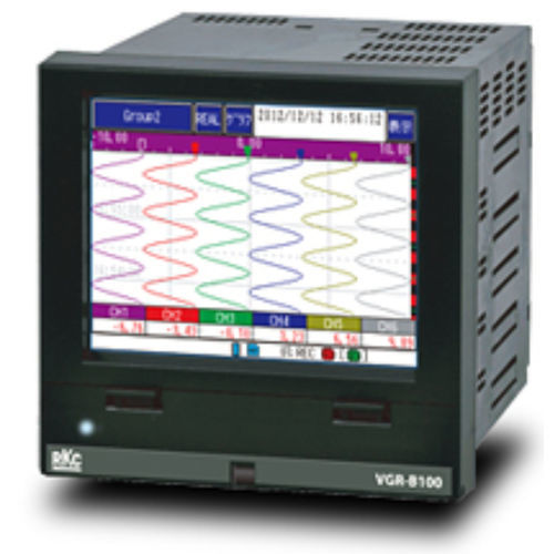 Registrador sin papel - VGR-B100  - RKC INSTRUMENT INC - de temperatura / 3 canales / con pantalla táctil