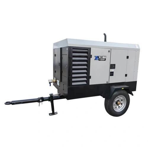 Compresor de tornillo - YGY series - Zhengzhou Yugong Construction Machinery Co., Ltd. - de aire / estacionario / portátil