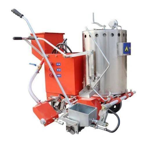 Máquina de pintura de bandas con operador a pie - Zhengzhou Yugong Construction Machinery Co., Ltd. - hidráulica / para carretera / de control manual