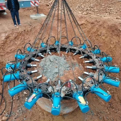 Rompepilotes hidráulico - Zhengzhou Yugong Construction Machinery Co., Ltd.