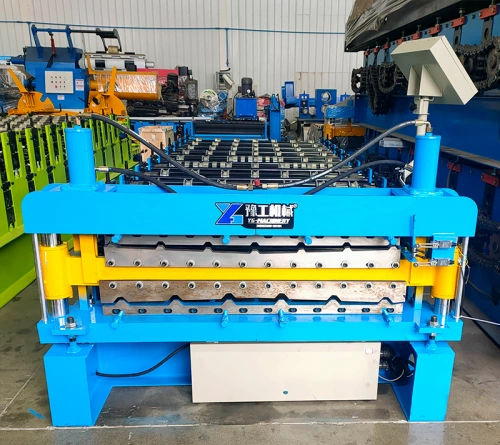 Perfiladora para modernas para panel pared - Zhengzhou Yugong Construction Machinery Co., Ltd. - para placas de techado / para perfiles / para paneles