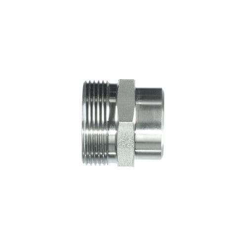 Adaptador hidráulico para tubos - Rubrik 5.4  - PH Industrie-Hydraulik GmbH & Co. KG - roscado / de acero inoxidable / recto