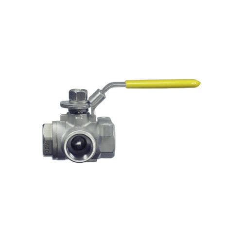 Válvula de bola - Rubrik 13.25 - PH Industrie-Hydraulik GmbH & Co. KG - de palanca / hembra / de acero inoxidable