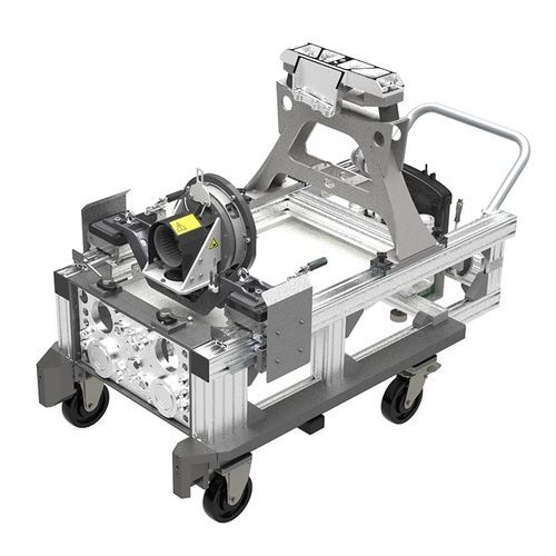 Carro de manipulación - BRIGHT Testing GmbH - con paleta