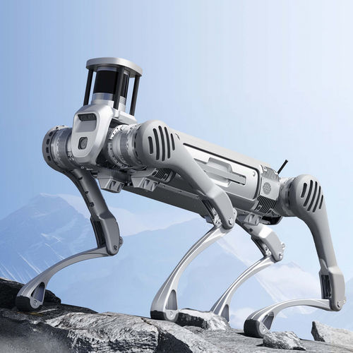 Robot de inspección cuadrúpedo - B2 - Hangzhou Yushu Technology Co. - con ruedas / autónomo