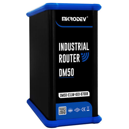 Router celular - DM50-E1LW-GE0-B7008 - Mikrodev - para red / 4G / LTE