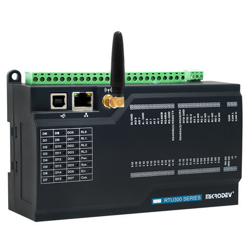 RTU GSM - RTU301-E1L-GA4-B7001 - Mikrodev - Ethernet / RS-485 / IEC 60870-5-104