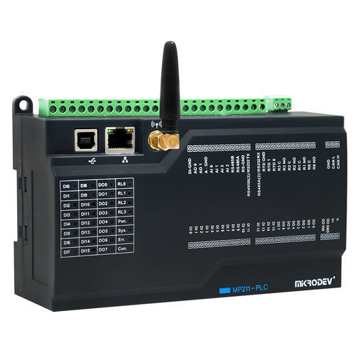 Autómata programable integrado - MP211-E1L-GA1-B7001 - Mikrodev - entradas analógicas / entradas digitales / con 16 E