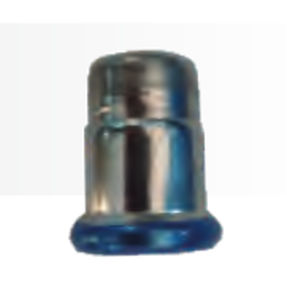 Capuchón de extremo sin rosca - 542 06 0000 02 - Airpipe Europe - redondo / de acero inoxidable / sin silicona
