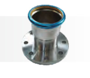 Brida para tuberías - 542 70 0500 02 - Airpipe Europe - de acero inoxidable / perforada