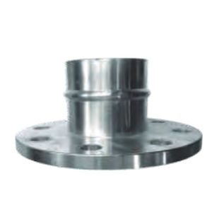 Brida para tuberías - 501 70 1000 03 - Airpipe Europe - de acero inoxidable / perforada / de cuello largo