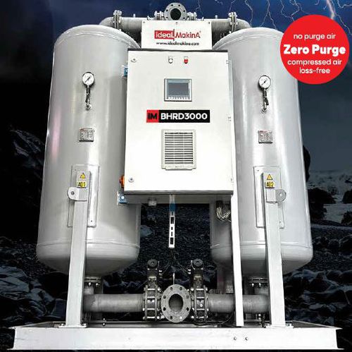 Secador de aire comprimido por adsorción con aporte de calor - IM-BHRD series - IDEAL MAKINA
