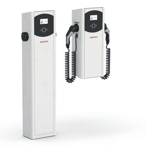 Estación de recarga para vehículo eléctrico - INGEREV® FUSION  - Ingeteam GmbH - de pared / de suelo