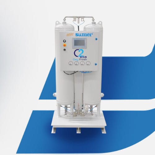 Generador de oxígeno para aplicaciones de alta pureza - Oxyfresh series - Sümer A.S. - de proceso / industrial / PSA