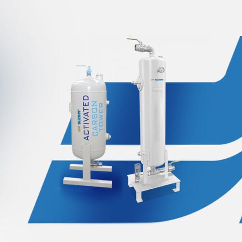Adsorbedor de vapor de aceite - CT series - Sümer A.S. - de carbón activado / para aire comprimido