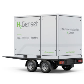 Grupo electrógeno de pila de combustible de hidrógeno - 20-10/36 - SFC Energy AG - trifásico / enfriado por aire / de emergencia