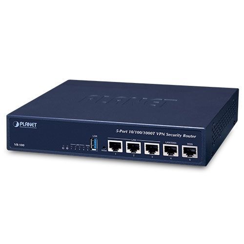 Router de paquetes de datos - VR-100 - PLANET Technology Corp. - de datos / todo en uno / administrable