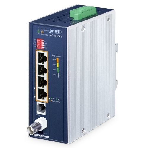 Prolongador Ethernet - IVC-234GPT - PLANET Technology Corp. - de red / inalámbrico / PoE