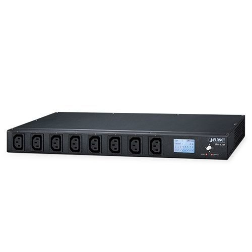 PDU en bastidor - IPM-8221 - PLANET Technology Corp. - conmutado a través de Internet / IEC / inteligente