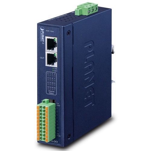 Módulo E/S digital - IECS-1116-DO - PLANET Technology Corp. - EtherCAT / RJ45 / 16 canales