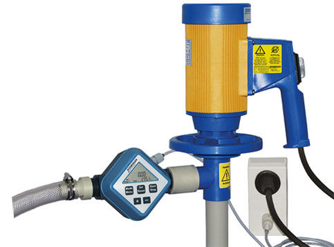 Caudalímetro de turbina - FM 120 - Dr. Jessberger GmbH - volumétrico / antideflagrante / a distancia