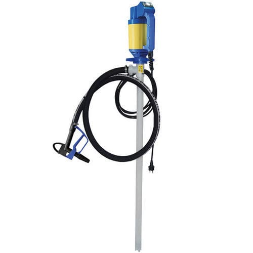 Bomba de caña - JP-380 PVDF - Dr. Jessberger GmbH - para productos químicos / con motor eléctrico / sumergible
