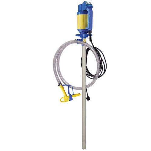Bomba de caña - JP-360 PP (HC) - Dr. Jessberger GmbH - para productos químicos / con motor eléctrico / sumergible