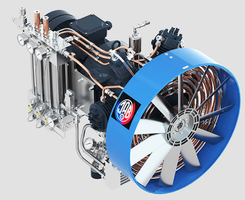 Compresor de pistón - SVD 600/350 - J.A. Becker & Söhne GmbH & Co. KG - de aire / con motor eléctrico / portátil